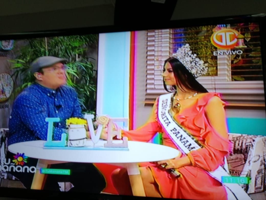 Alex Medela se disculpa en televisión abierta con la Señorita Panamá Universo