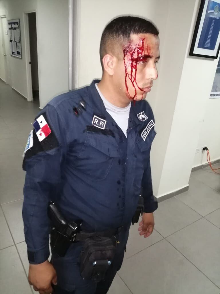 ’Bolota’ se mete a cuartel de policía y forma el escándalo +Video