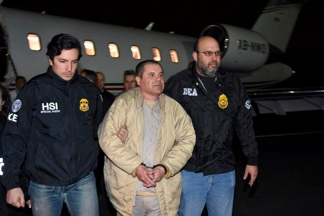 Primer día de juicio. 'El Chapo' se ríe de los aspirantes a jurados e intimida