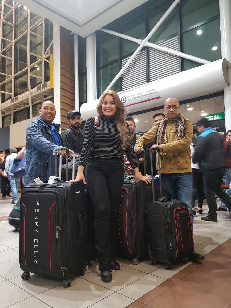 Margarita Henríquez arriba a Chile para entregarse a Viña del Mar