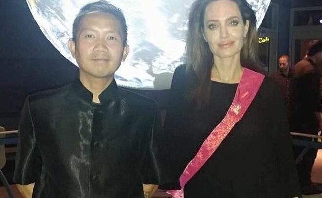 CONFIESA. Angelina Jolie no sale con cineasta camboyano