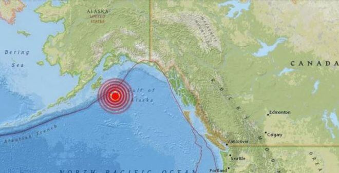Estados Unidos canceló la alerta de tsunami tras el terremoto en Alaska