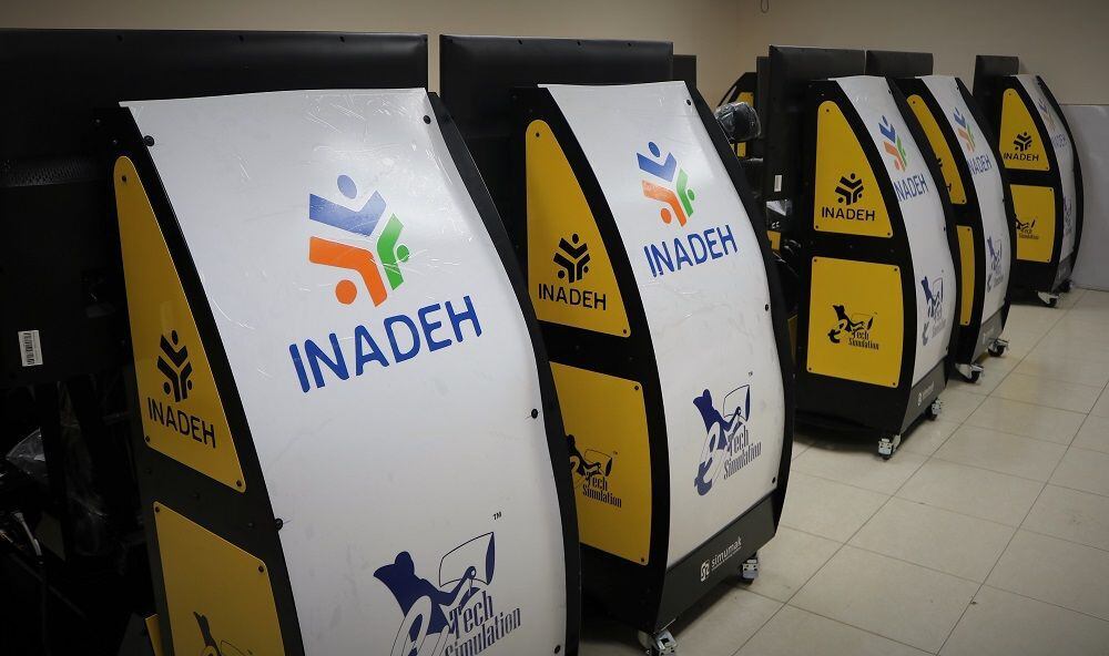 Programa de Equipo Pesado del Inadeh se moderniza, llegan nuevos simuladores