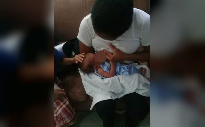 Agresora termina en el Matías Hernández y bebé fue amamantado por una policía