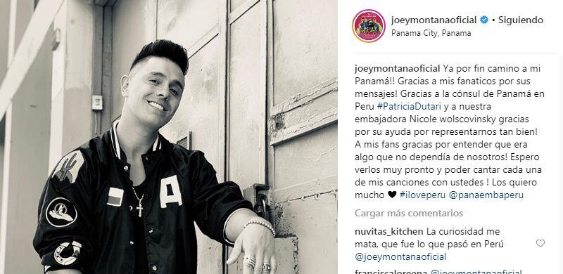 Retienen a Joey Montana, Greeicy y Mike Bahía en Perú por cancelación de show