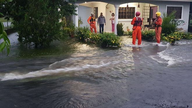 Lluvias no cesan en Chiriquí y causan inundaciones parciales 