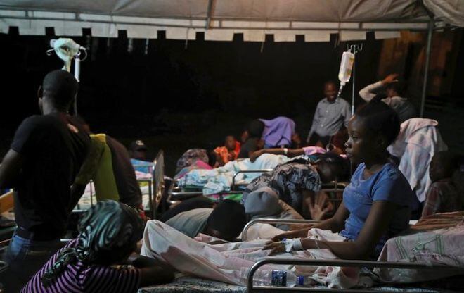 Se elevan los muertos y los heridos en Haití por sismo