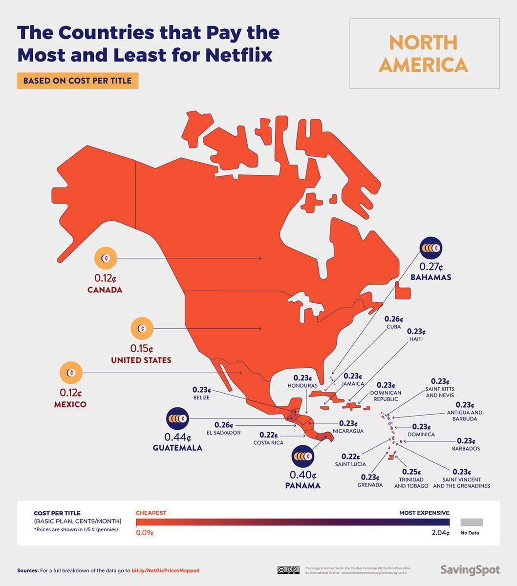 La diferencia es abismal. Usuarios de Netflix en Panamá pagan más por sus paquetes en comparación con el resto del mundo