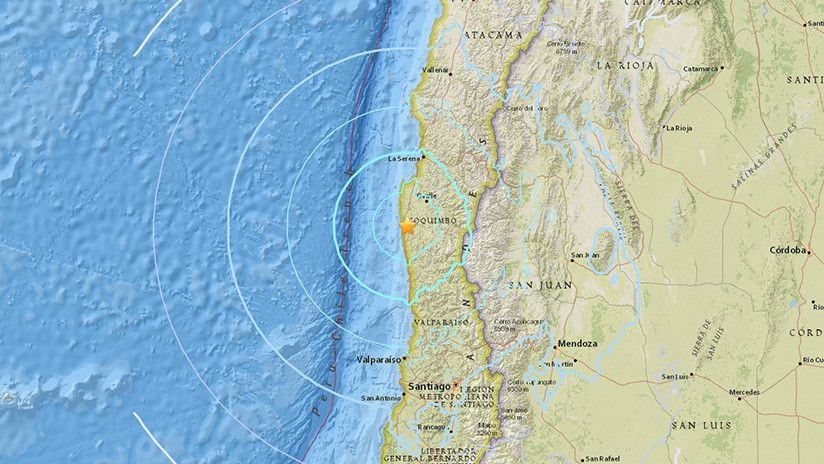 ¡Alerta! Se registra sismo de 6,2 grados en Chile