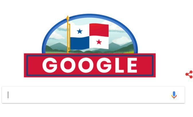 Para Panamá.Celebramos nuestros 115 años de República y Google nos dedica Doodle