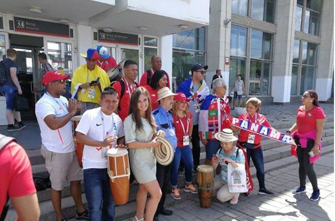 Panameños se toman Nizhni Novgorod, segunda ciudad rusa donde jugará la 'Sele' 