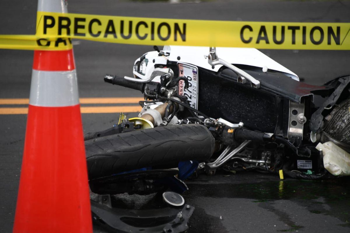 Lamentable. Motorizado muere tras un fuerte accidente de tránsito en la Avenida Fernández de Córdoba