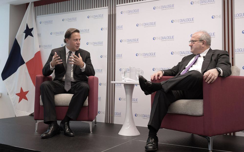 Varela encabeza el Diálogo Interamericano en Washington