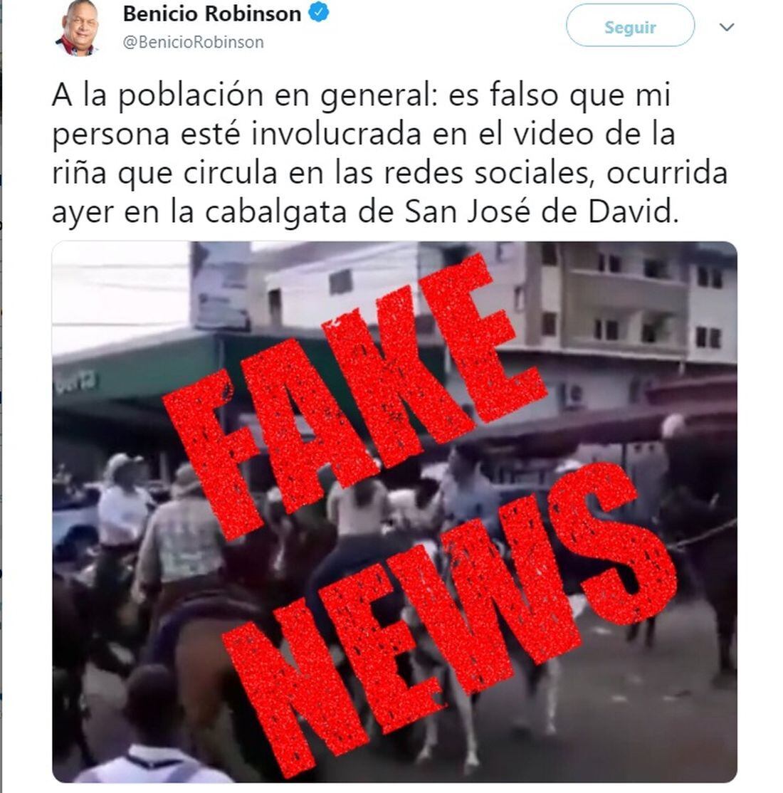 Papá de diputada Athanasiadis le metió su puñete a diputado Benicio Robinson