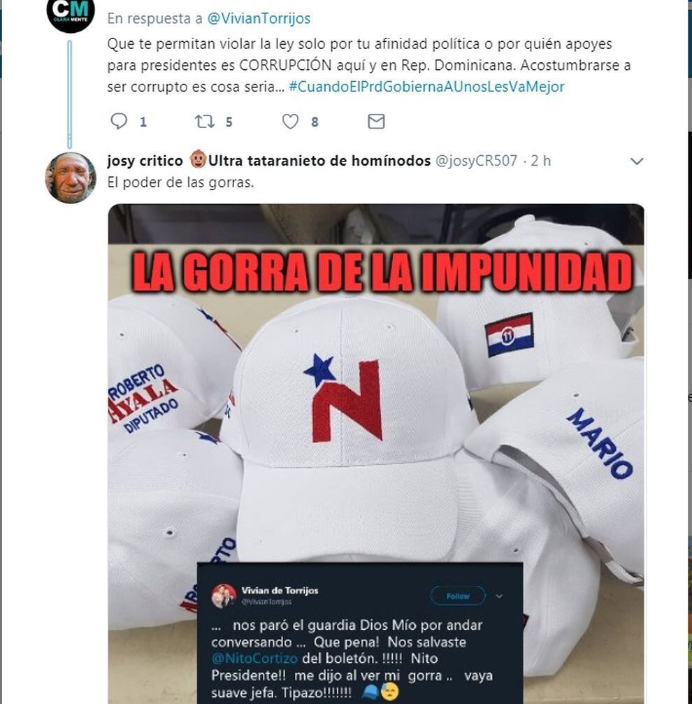 Enciende redes. A Vivian de Torrijos le perdonan boleta y le caen en pandilla
