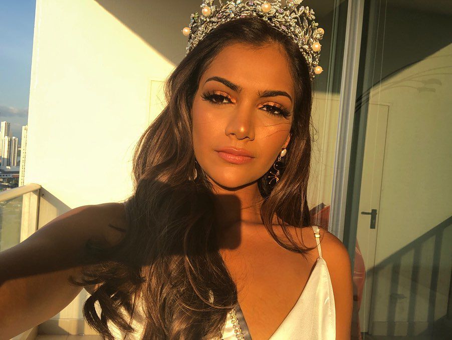 De impacto. Señorita Panamá y su gran parecido con Miss India +Fotos