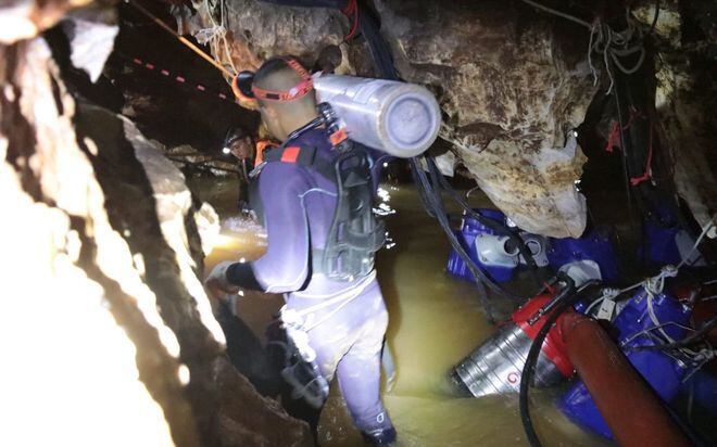 Rescatan más niños de la cueva en Tailandia.Peligro.Se acercan las lluvias|Video
